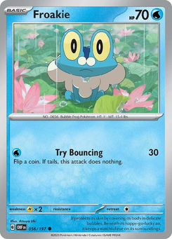 Froakie #56 from Obsidian Flames