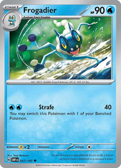 Frogadier #57 from Obsidian Flames