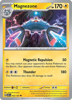 Magnezone #65 from Obsidian Flames