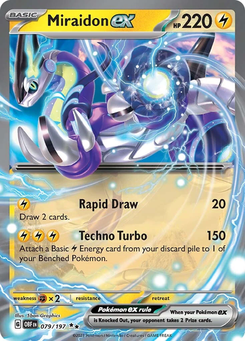 Miraidon ex #79 from Obsidian Flames