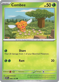Combee #8 from Obsidian Flames
