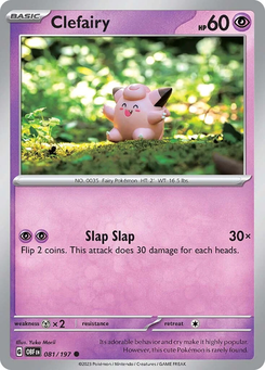 Clefairy #81 from Obsidian Flames