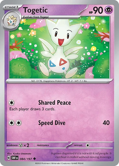Togetic #84 from Obsidian Flames