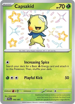 Capsakid #106 from Paldean Fates