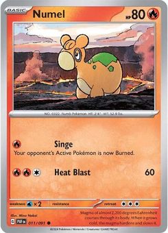 Numel #11 from Paldean Fates
