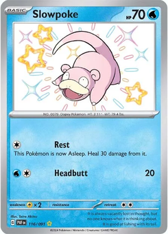 Slowpoke #116 from Paldean Fates