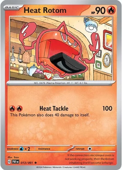 Heat Rotom #13 from Paldean Fates