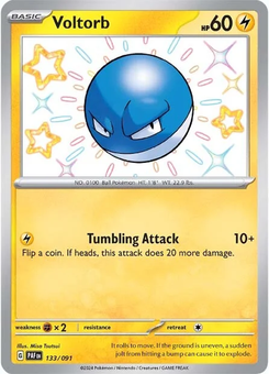 Voltorb #133 from Paldean Fates