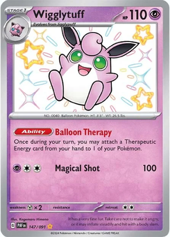 Wigglytuff #147 from Paldean Fates