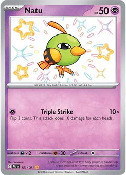 Natu #151 from Paldean Fates