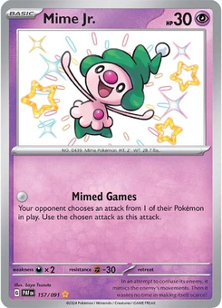 Mime Jr. #157 from Paldean Fates