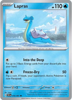 Lapras #16 from Paldean Fates