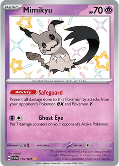 Mimikyu #160 from Paldean Fates