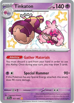 Tinkaton #167 from Paldean Fates