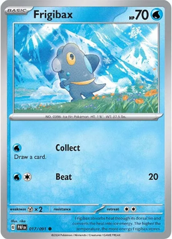 Frigibax #17 from Paldean Fates