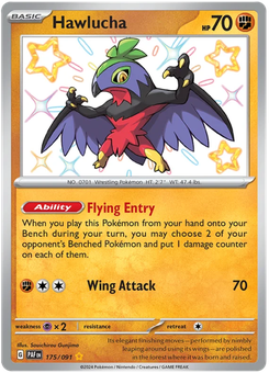Hawlucha #175 from Paldean Fates