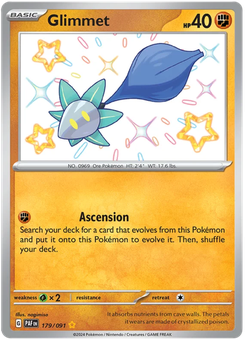 Glimmet #179 from Paldean Fates