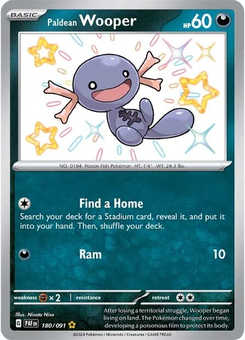 Paldean Wooper #180 from Paldean Fates