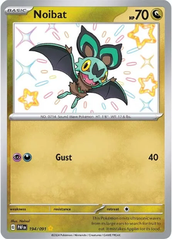 Noibat #194 from Paldean Fates