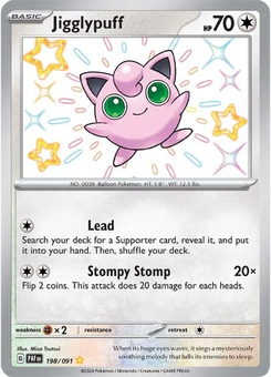 Jigglypuff #198 from Paldean Fates