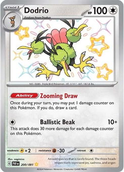 Dodrio #200 from Paldean Fates
