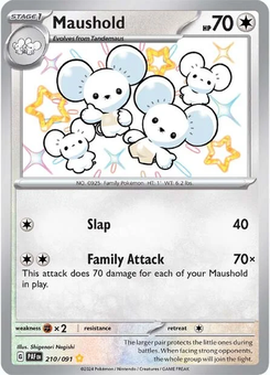 Maushold #210 from Paldean Fates