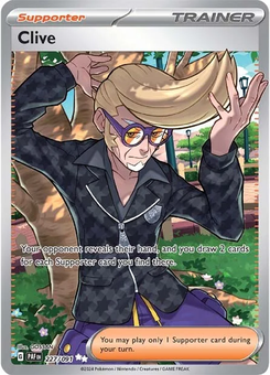 Clive #227 from Paldean Fates