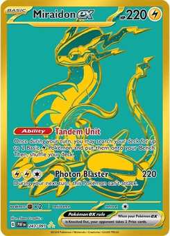 Miraidon ex #243 from Paldean Fates