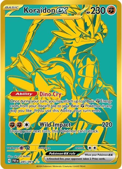 Koraidon ex #245 from Paldean Fates