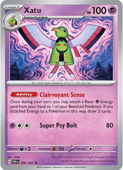Xatu #26 from Paldean Fates