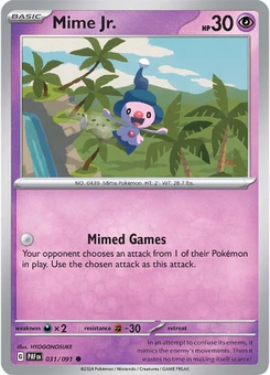 Mime Jr. #31 from Paldean Fates
