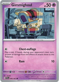 Gimmighoul #44 from Paldean Fates