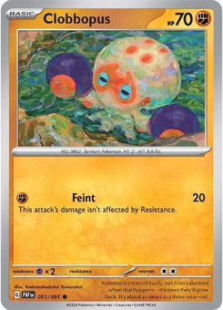 Clobbopus #51 from Paldean Fates