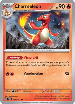 Charmeleon #8 from Paldean Fates