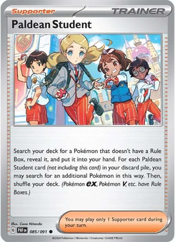 Paldean Student #85 from Paldean Fates