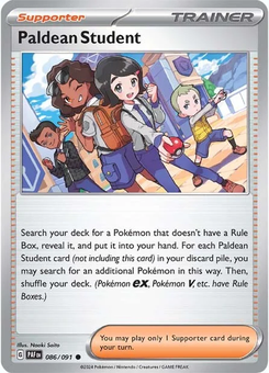 Paldean Student #86 from Paldean Fates