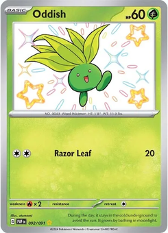 Oddish #92 from Paldean Fates