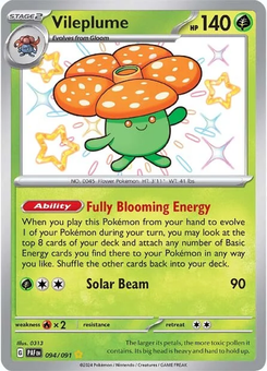 Vileplume #94 from Paldean Fates