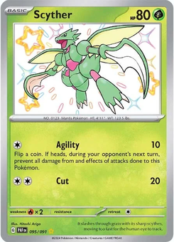 Scyther #95 from Paldean Fates