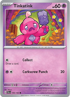 Tinkatink #100 from Paldea Evolved