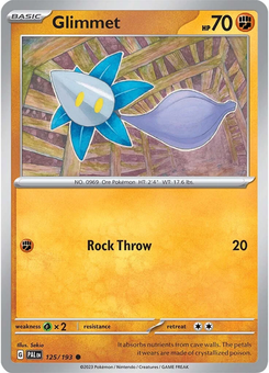 Glimmet #125 from Paldea Evolved