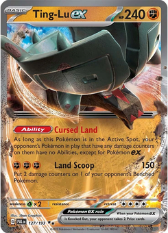 Ting-Lu ex #127 from Paldea Evolved