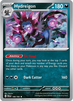 Hydreigon #140 from Paldea Evolved