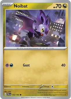 Noibat #152 from Paldea Evolved
