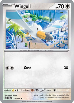 Wingull #158 from Paldea Evolved