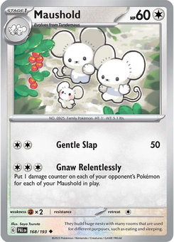 Maushold #168 from Paldea Evolved