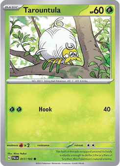 Tarountula #17 from Paldea Evolved