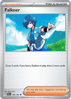 Falkner #180 from Paldea Evolved