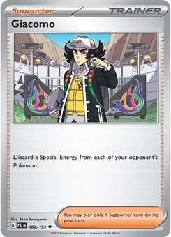 Giacomo #182 from Paldea Evolved