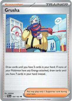 Grusha #184 from Paldea Evolved